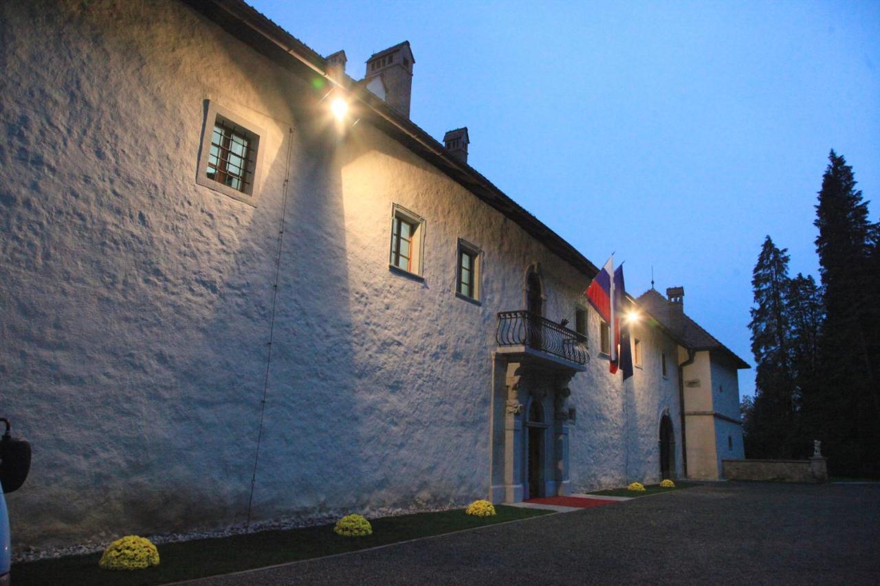 Vila Grad Strmol Cerklje na Gorenjskem Exteriér fotografie