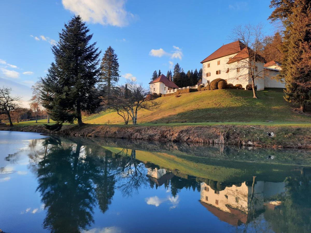 Vila Grad Strmol Cerklje na Gorenjskem Exteriér fotografie