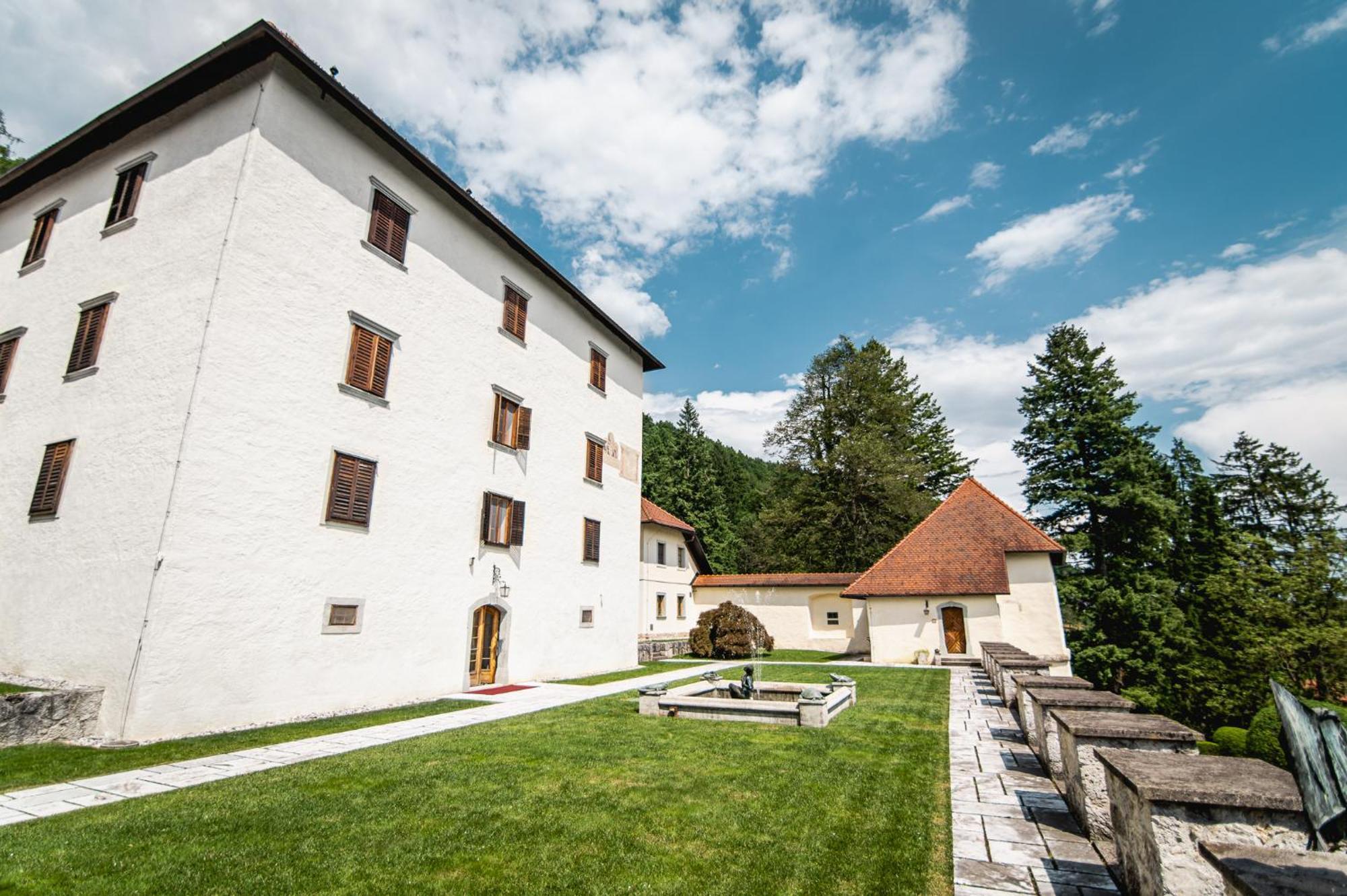 Vila Grad Strmol Cerklje na Gorenjskem Exteriér fotografie